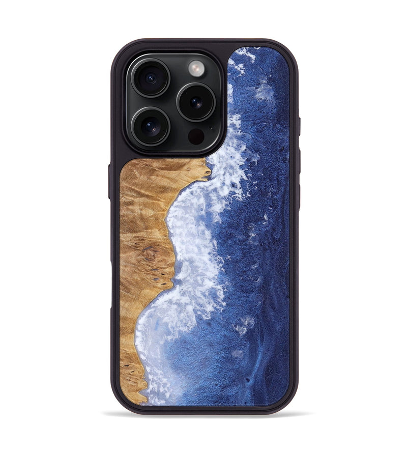 iPhone 16 Pro Wood Phone Case - Love (Coastal, 763916)