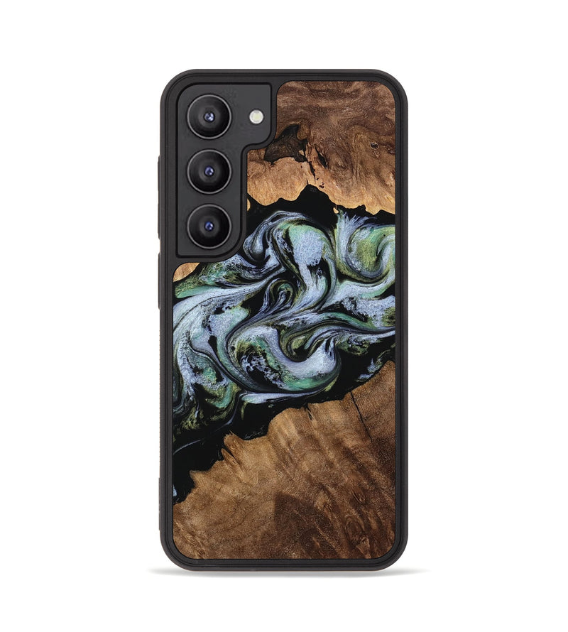 Galaxy S23 Wood Phone Case - Brooks (Green, 763918)
