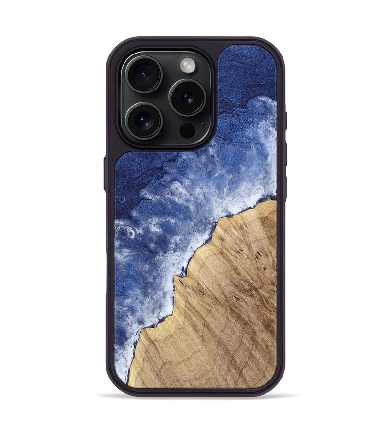 iPhone 16 Pro Wood Phone Case - Veda (Coastal, 763928)