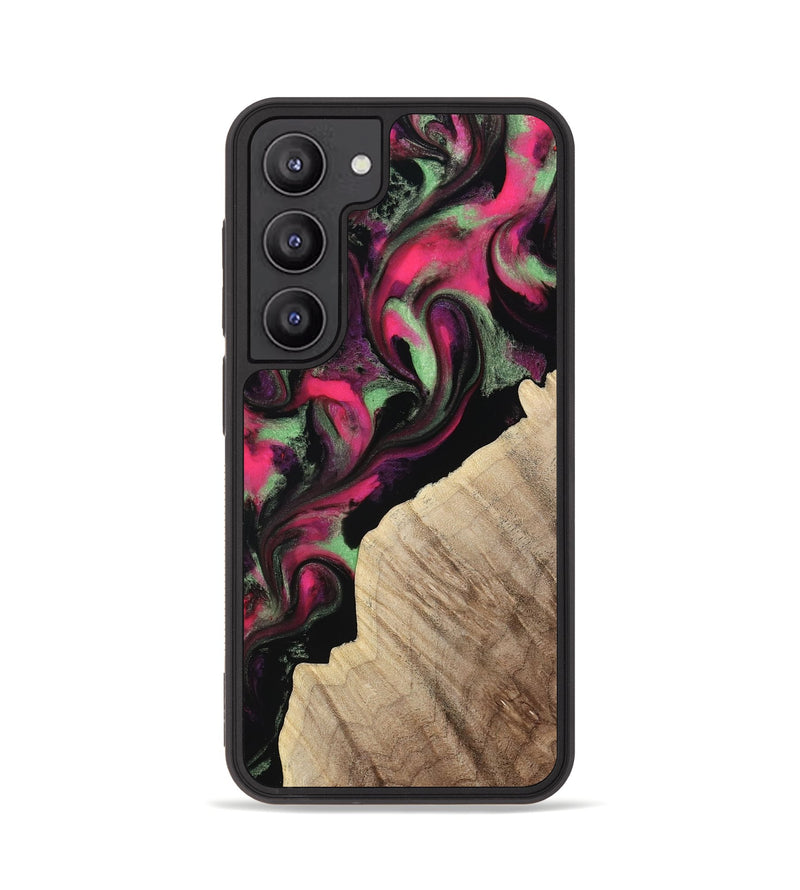 Galaxy S23 Wood Phone Case - Margret (Green, 763946)