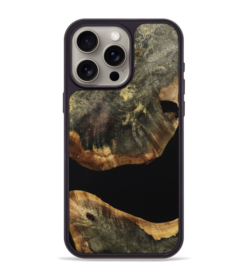 iPhone 15 Pro Max Wood Phone Case - Alex (Wood Burl, 763962)