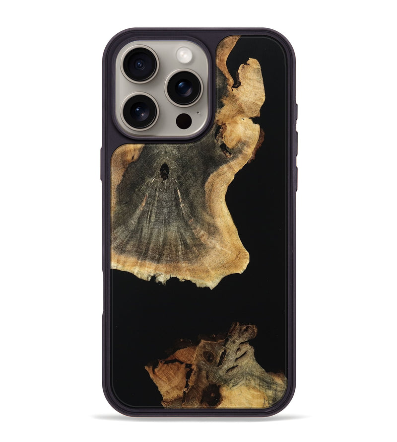 iPhone 16 Pro Max Wood Phone Case - Russ (Wood Burl, 763996)
