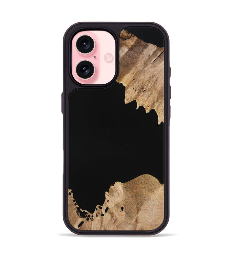 iPhone 16 Wood Phone Case - Jonah (Wood Burl, 764002)