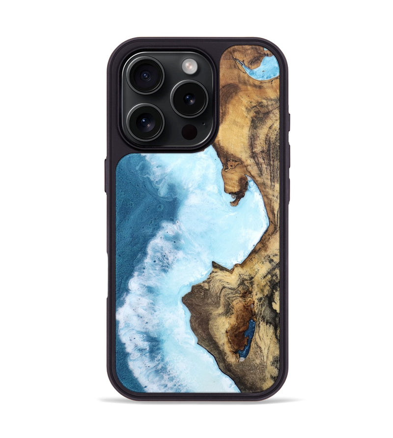 iPhone 16 Pro Wood Phone Case - Shakira (Coastal, 764010)