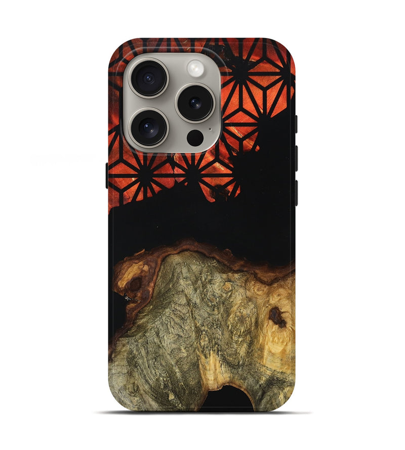 iPhone 16 Pro Wood Live Edge Phone Case - Kaylynn (Pattern, 764116)
