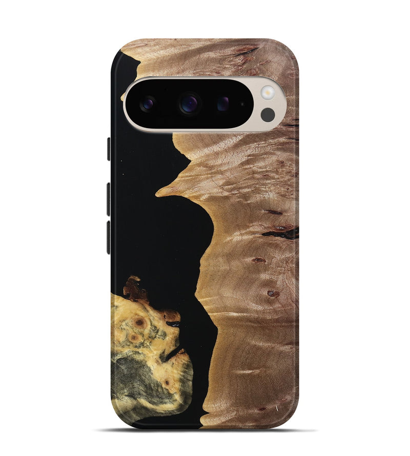 Pixel 9 Pro Wood Live Edge Phone Case - Henrik (Wood Burl, 764117)