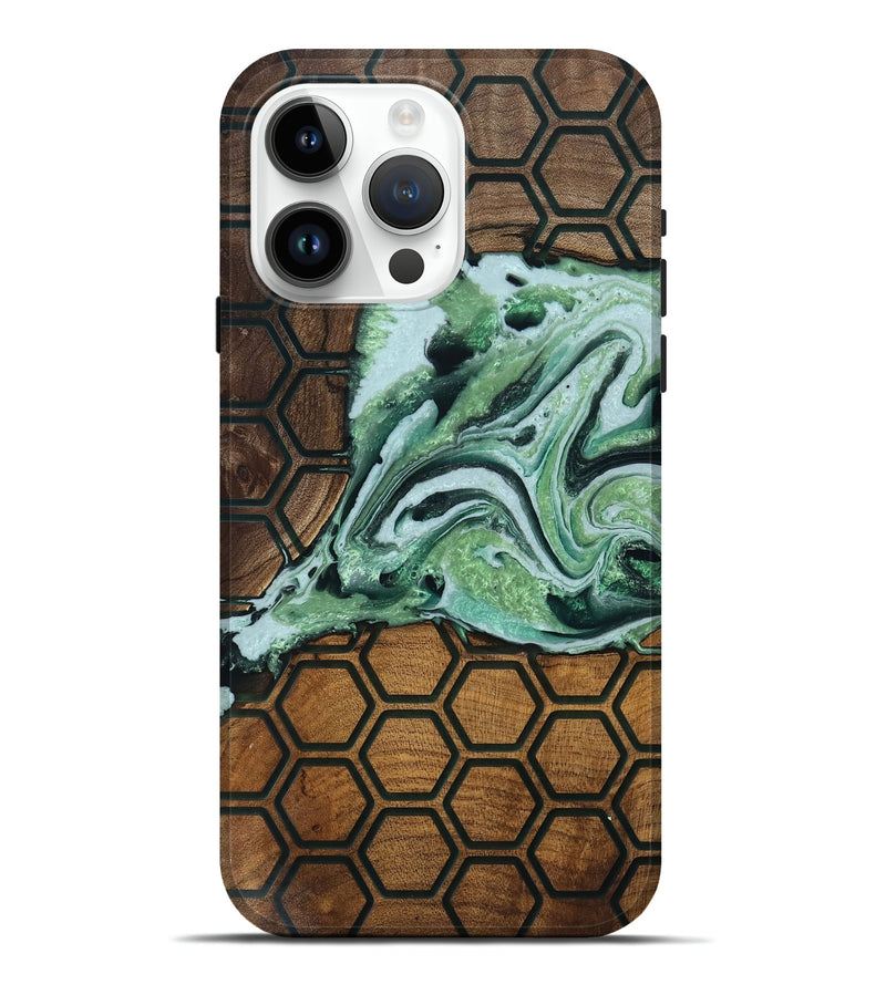 iPhone 15 Pro Max Wood Live Edge Phone Case - Darrin (Pattern, 764121)