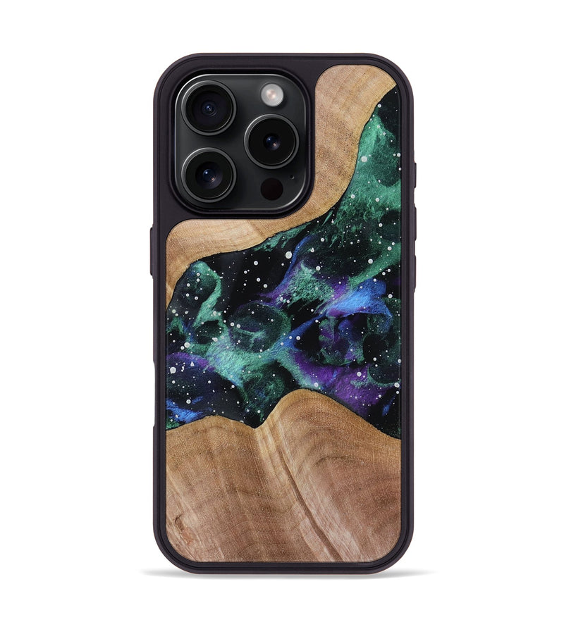 iPhone 16 Pro Wood Phone Case - Greta (Cosmos, 764126)