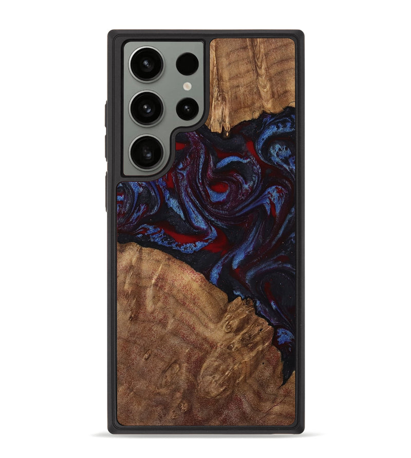 Galaxy S23 Ultra Wood Phone Case - Evert (Red, 764139)