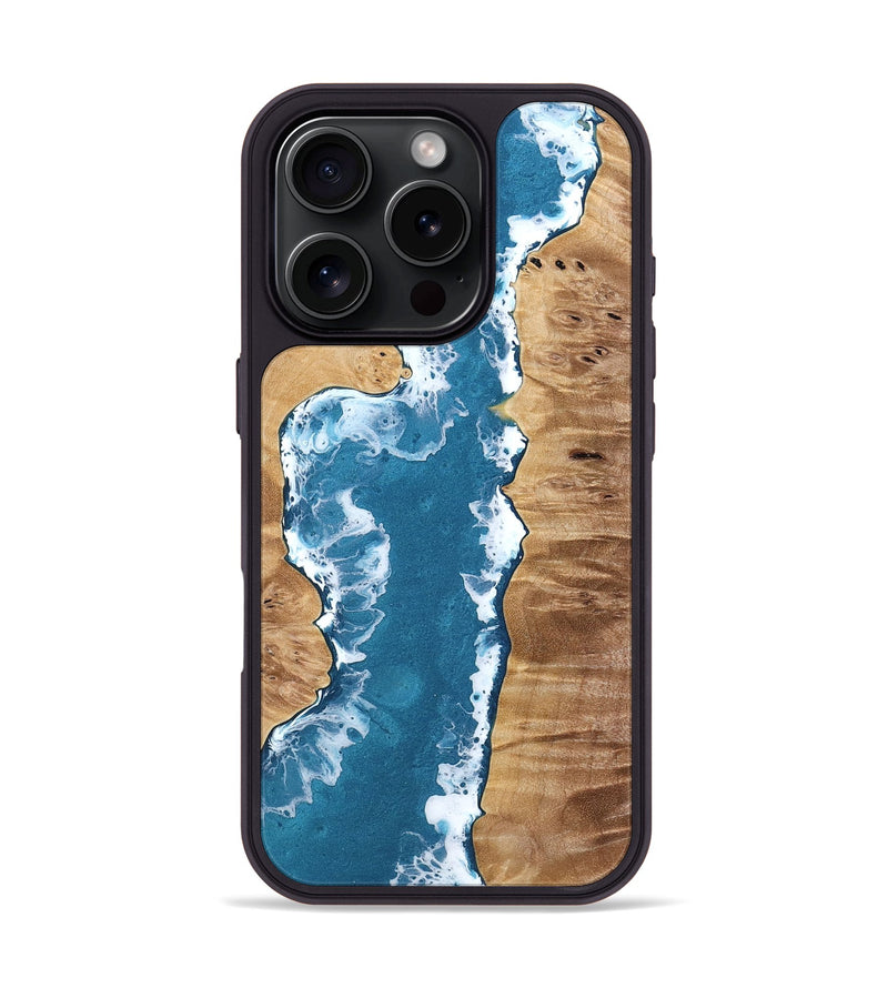iPhone 16 Pro Wood Phone Case - Juliana (Coastal, 764182)