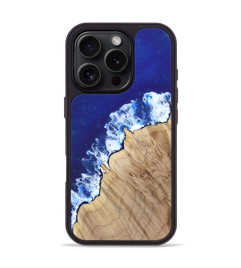 iPhone 16 Pro Wood Phone Case - Izael (Coastal, 764183)