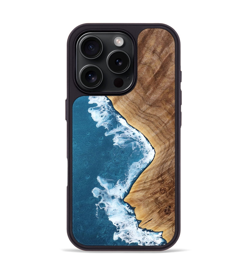 iPhone 16 Pro Wood Phone Case - Mont (Coastal, 764184)