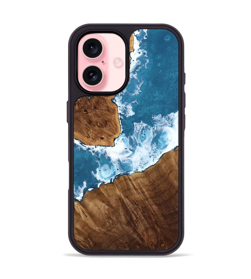 iPhone 16 Wood Phone Case - Kitty (Coastal, 764185)