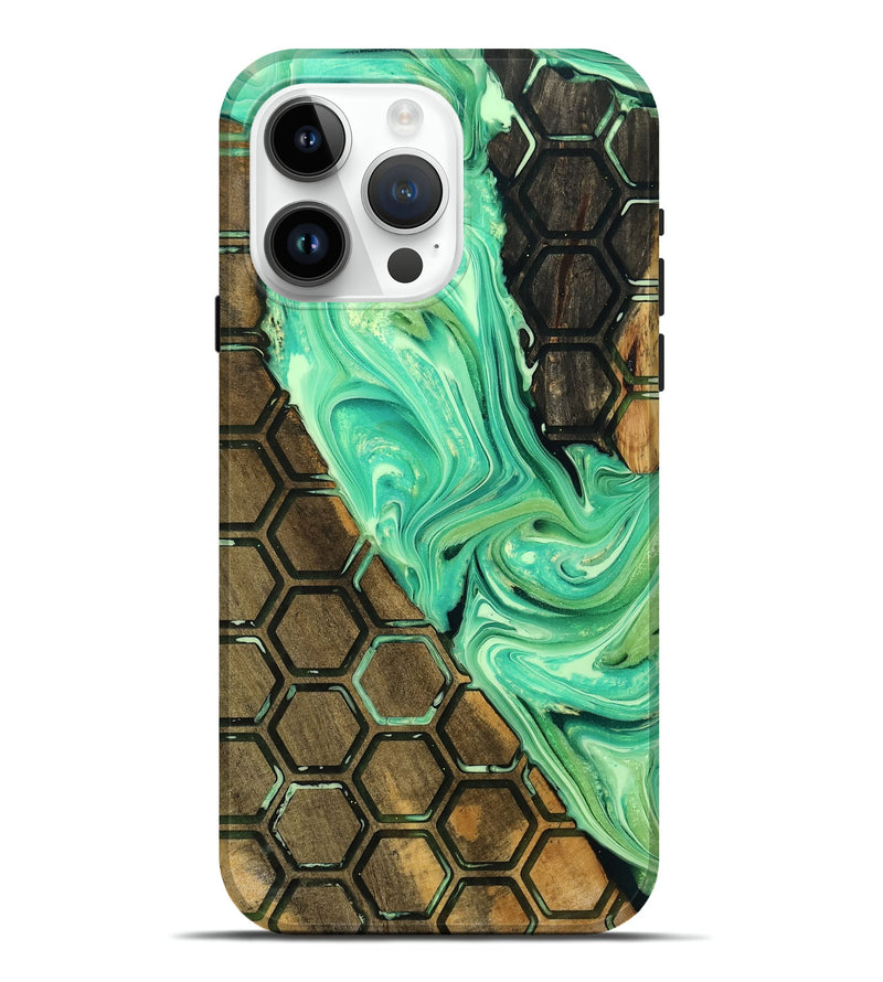 iPhone 15 Pro Max Wood Live Edge Phone Case - Jed (Pattern, 764219)
