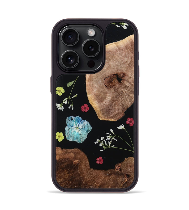 iPhone 15 Pro Wood Phone Case - Marcos (Bloom, 764250)