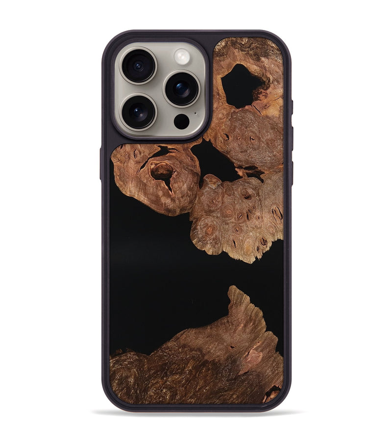 iPhone 15 Pro Max Wood Phone Case - Evalyn (Wood Burl, 764261)