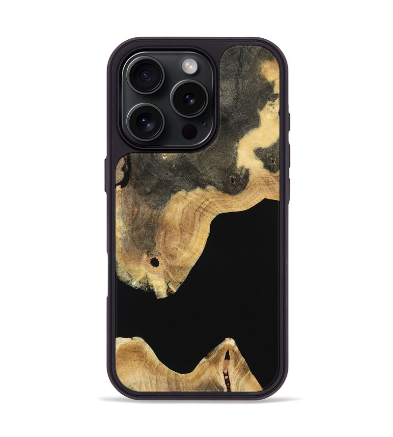 iPhone 16 Pro Wood Phone Case - Dandre (Wood Burl, 764274)