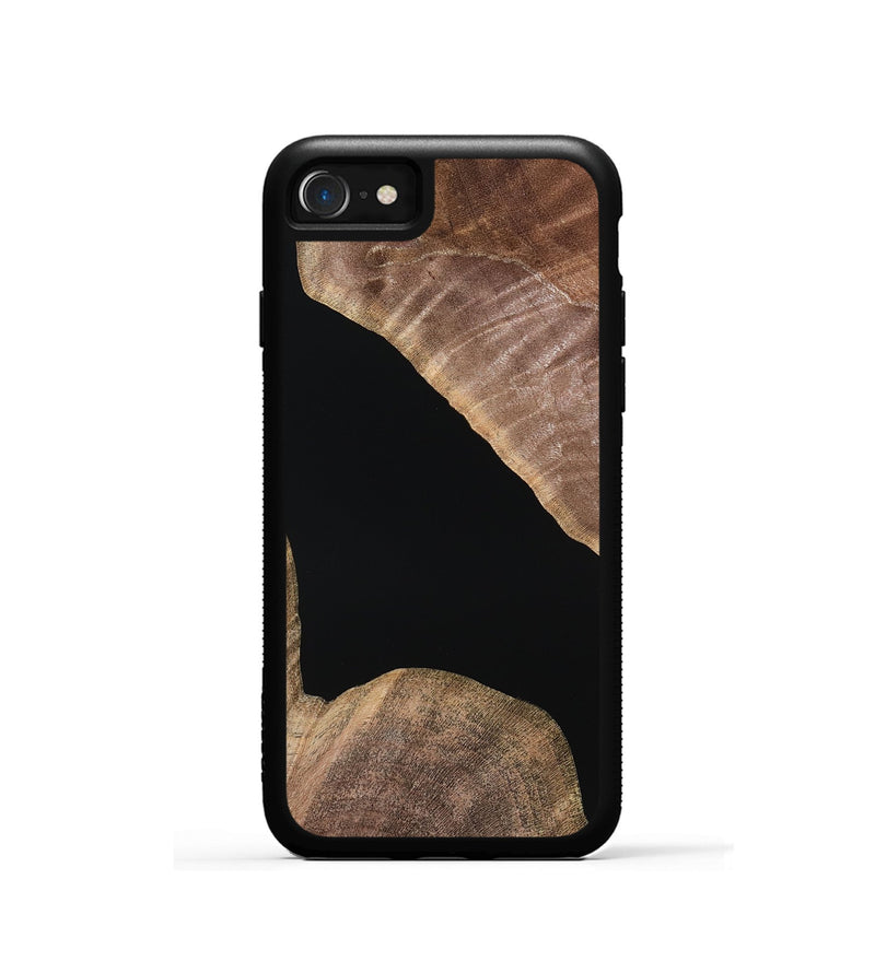 iPhone SE Wood Phone Case - Siena (Wood Burl, 764307)
