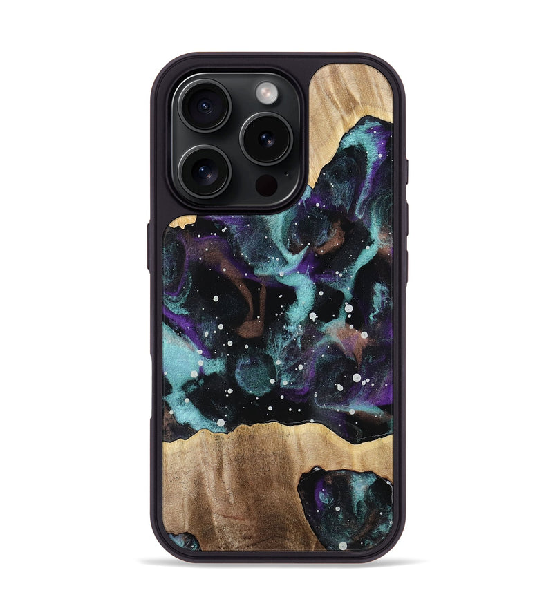 iPhone 16 Pro Wood Phone Case - Evan (Cosmos, 764314)