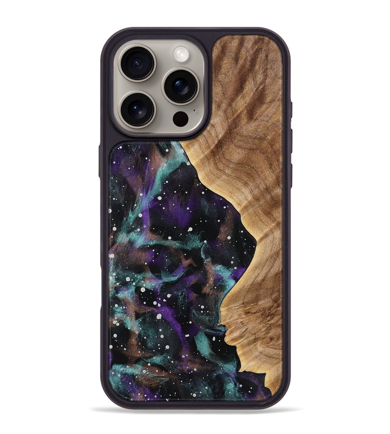 iPhone 16 Pro Max Wood Phone Case - Michel (Cosmos, 764321)