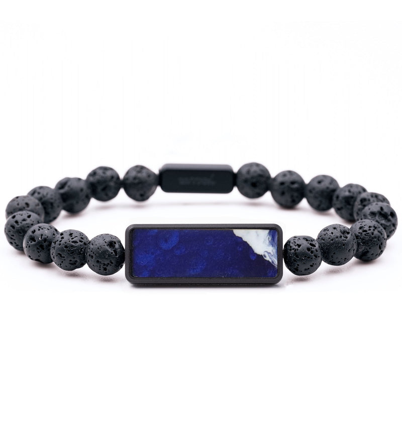 Lava Bead ResinArt Bracelet - Angelo (Coastal, 764414)