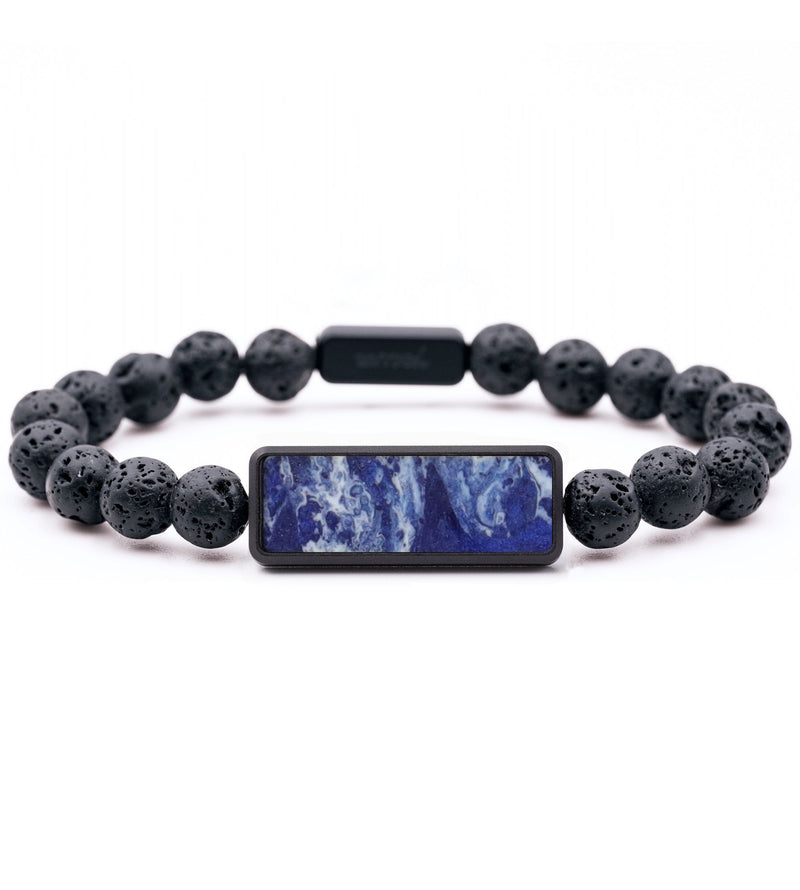 Lava Bead ResinArt Bracelet - Blair (Coastal, 764440)