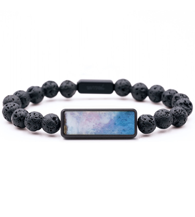 Lava Bead ResinArt Bracelet - Scarlet (Coastal, 764444)