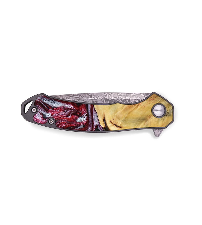 EDC Wood Pocket Knife - Guss (Red, 764603)