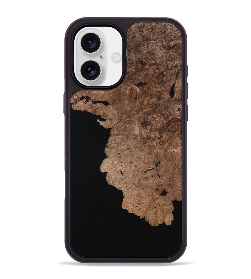 iPhone 16 Plus Wood Phone Case - Terese (Wood Burl, 764607)