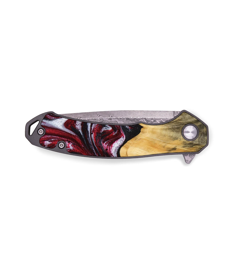 EDC Wood Pocket Knife - Lexi (Red, 764609)
