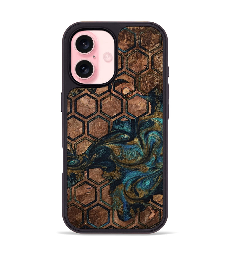 iPhone 16 Wood Phone Case - Lauryn (Pattern, 764629)