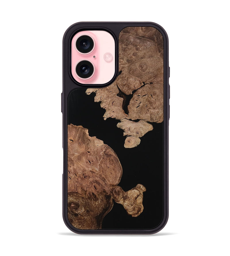 iPhone 16 Wood Phone Case - Alonso (Wood Burl, 764653)