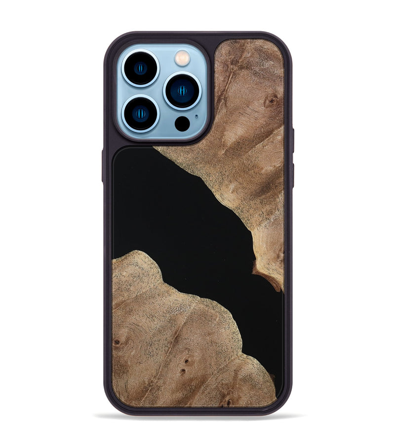 iPhone 14 Pro Max Wood Phone Case - Kamila (Wood Burl, 764671)