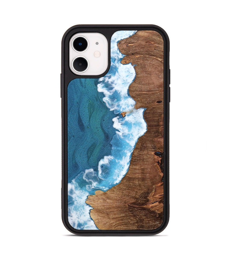 iPhone 11 Wood Phone Case - Rheta (Coastal, 764688)