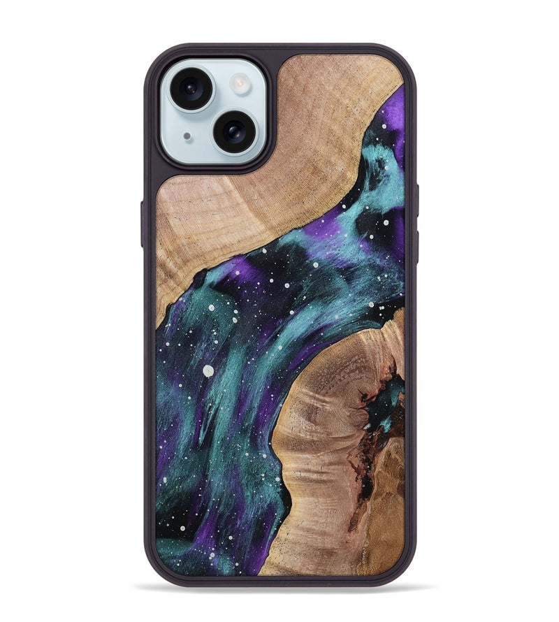 iPhone 15 Plus Wood Phone Case - Lilia (Cosmos, 764711)