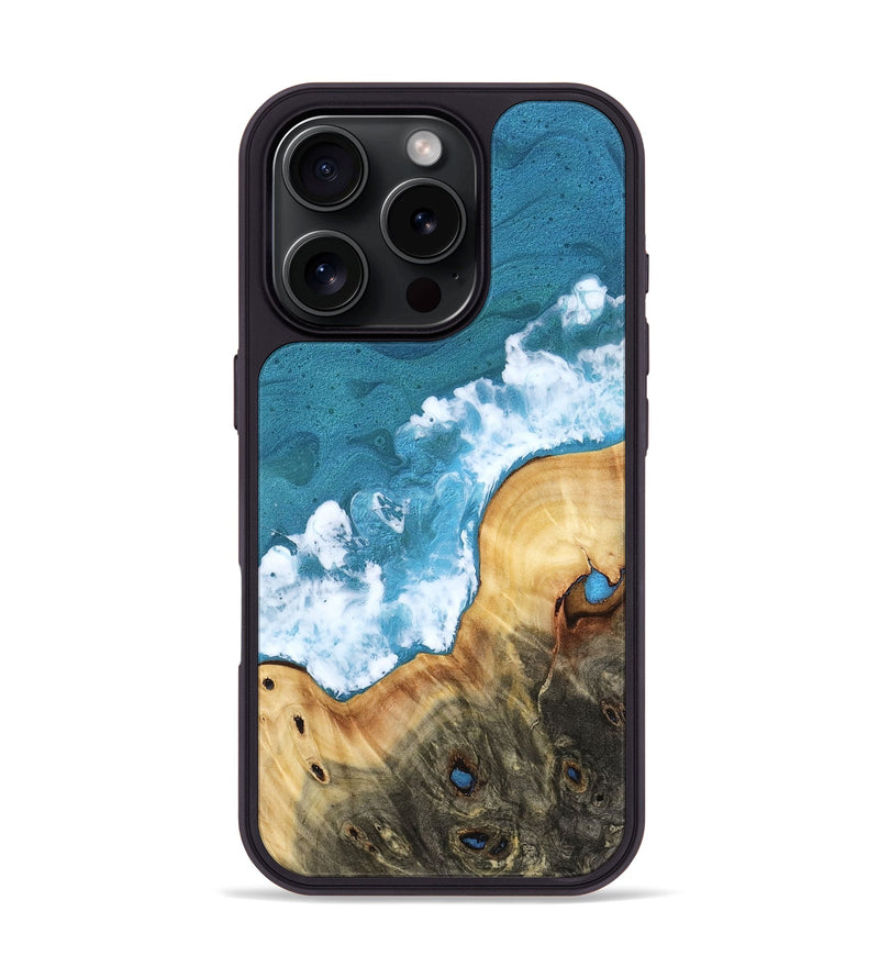 iPhone 16 Pro Wood Phone Case - Spring (Coastal, 764716)