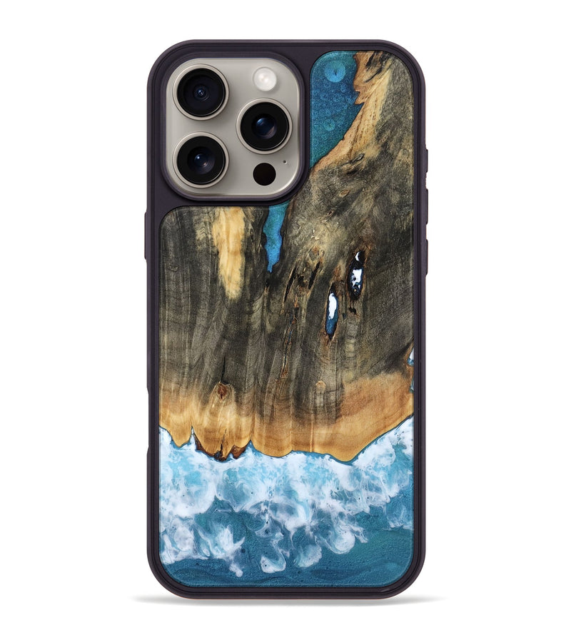 iPhone 16 Pro Max Wood Phone Case - Ireland (Coastal, 764748)