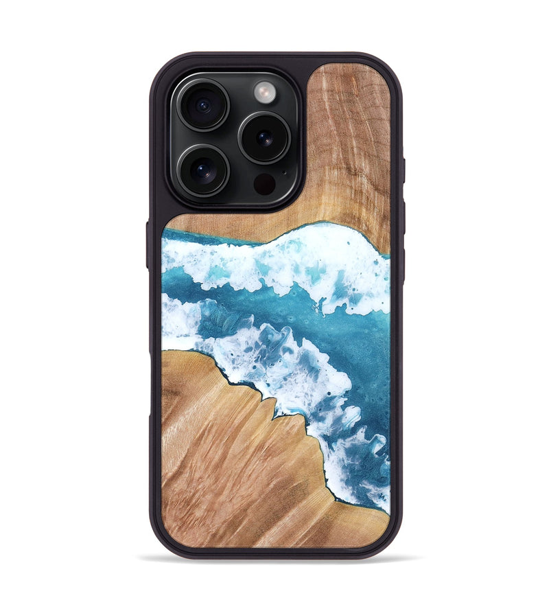 iPhone 16 Pro Wood Phone Case - Malani (Coastal, 764761)
