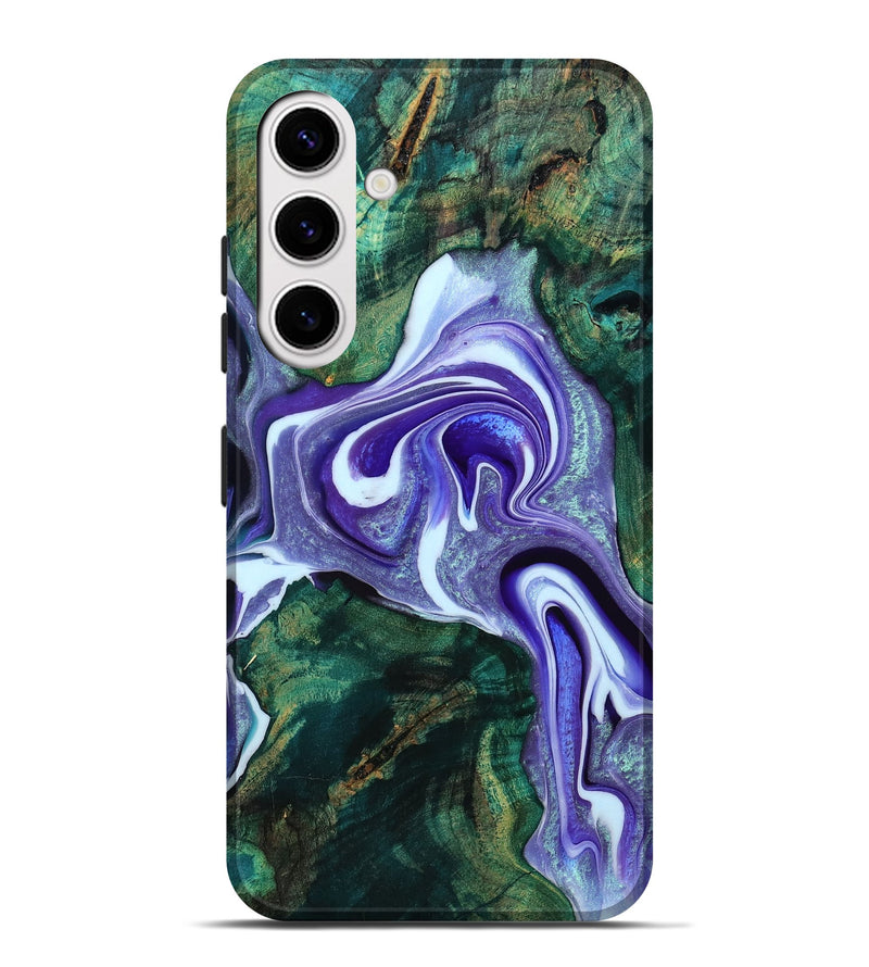 Galaxy S25 Plus Wood Live Edge Phone Case - Maia (Purple, 764898)