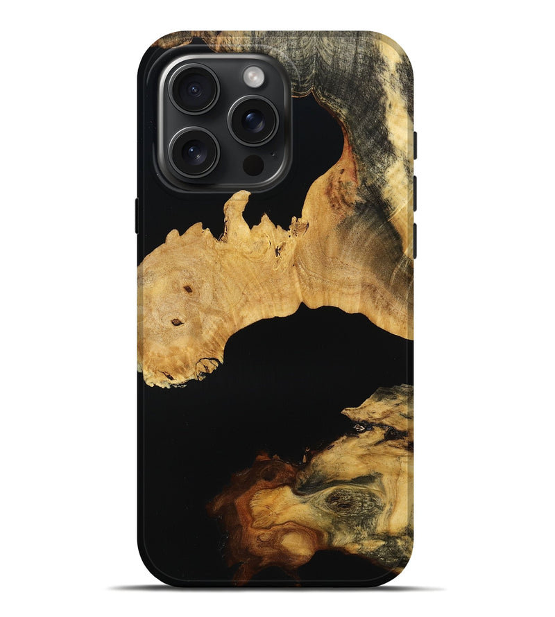 iPhone 16 Pro Max Wood Live Edge Phone Case - Greyson (Wood Burl, 764900)