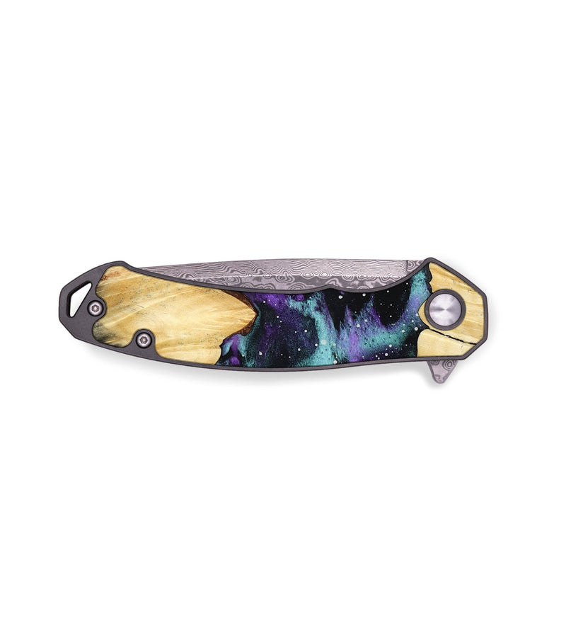 EDC Wood Pocket Knife - Trina (Cosmos, 764939)