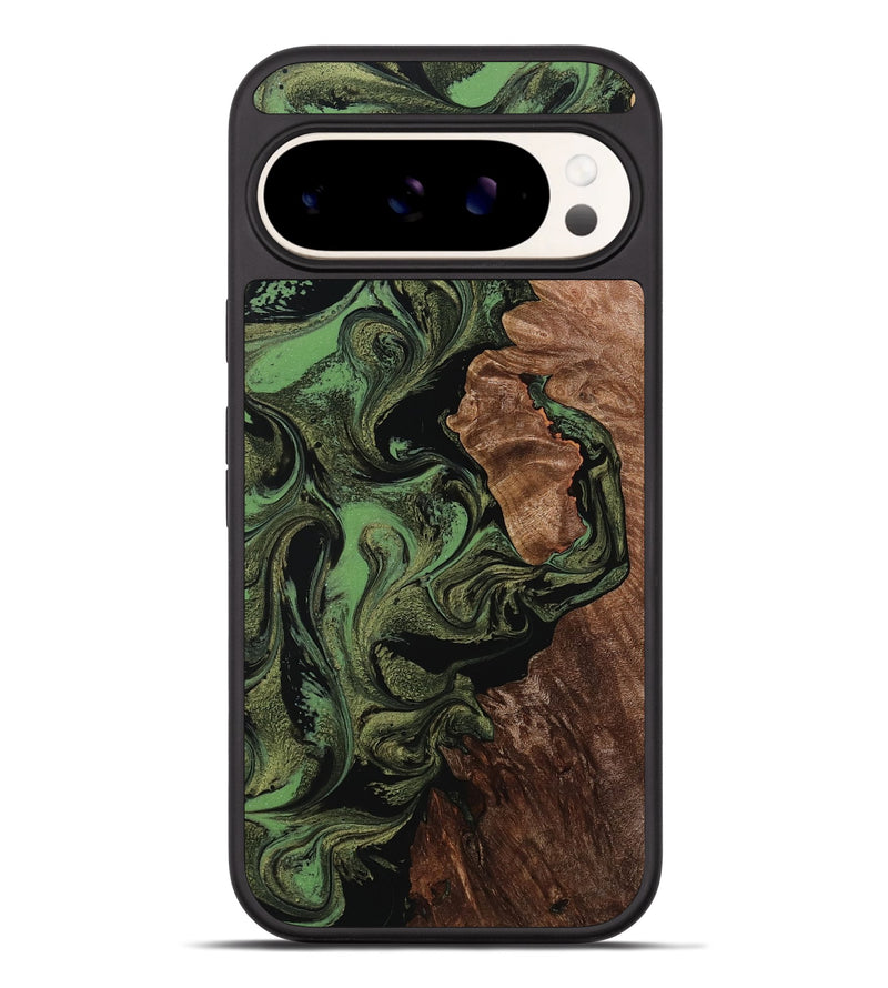 Pixel 9 Pro XL Wood Phone Case - Traci (Green, 764967)