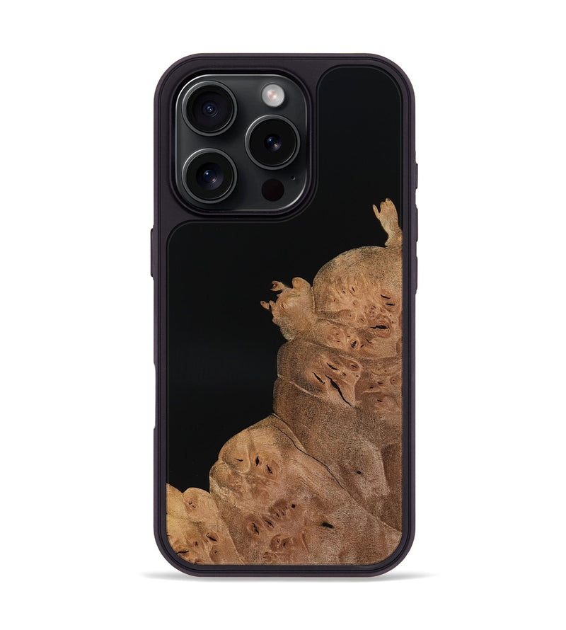 iPhone 16 Pro Wood Phone Case - Tomas (Wood Burl, 764994)