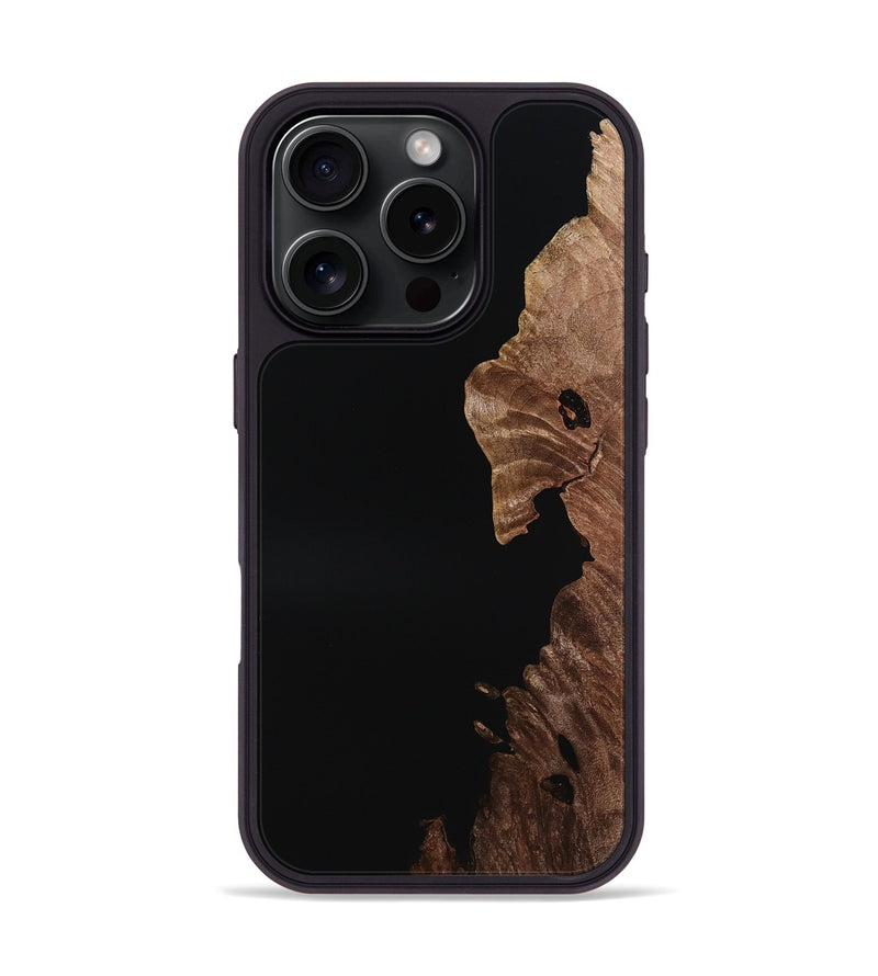 iPhone 16 Pro Wood Phone Case - Rowen (Wood Burl, 764996)
