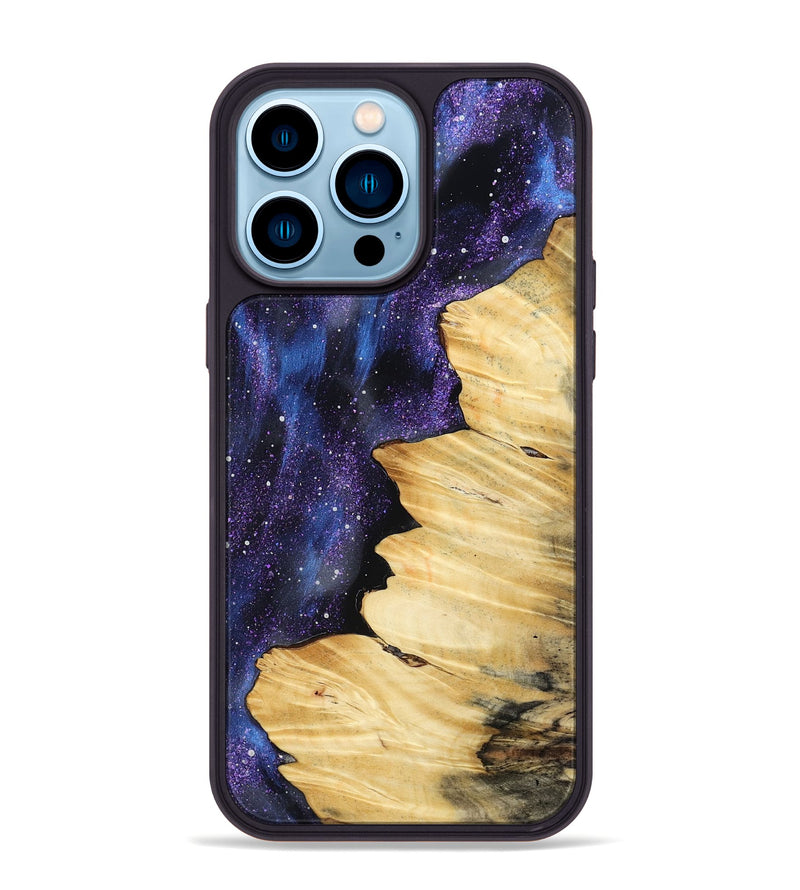 iPhone 14 Pro Max Wood Phone Case - Junior (Cosmos, 765013)