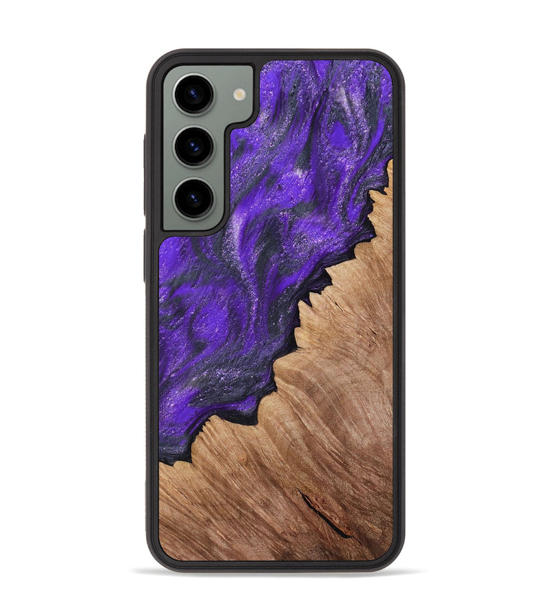 Galaxy S23 Plus Wood Phone Case - Becky (Purple, 765079)