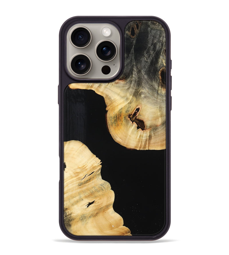 iPhone 16 Pro Max Wood Phone Case - Mabel (Wood Burl, 765215)