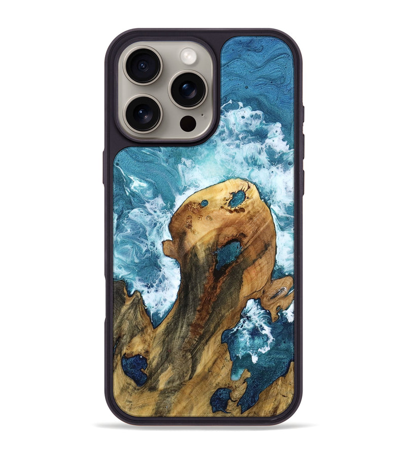 iPhone 16 Pro Max Wood Phone Case - Cheryle (Coastal, 765246)
