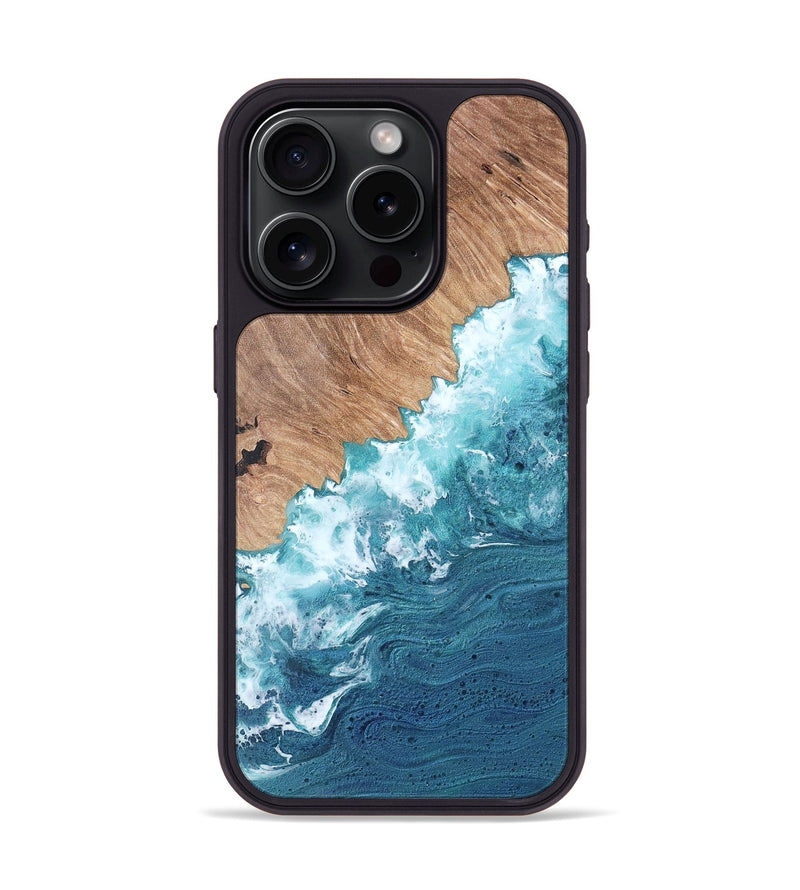 iPhone 15 Pro Wood Phone Case - Almon (Coastal, 765252)