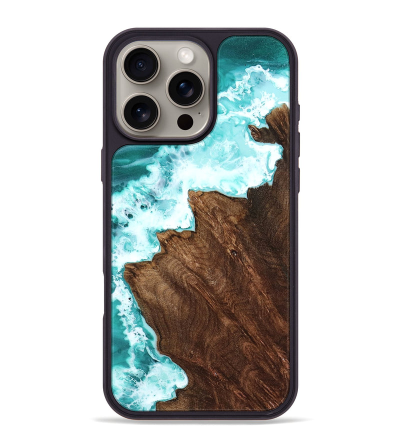 iPhone 16 Pro Max Wood Phone Case - Zhane (Coastal, 765254)